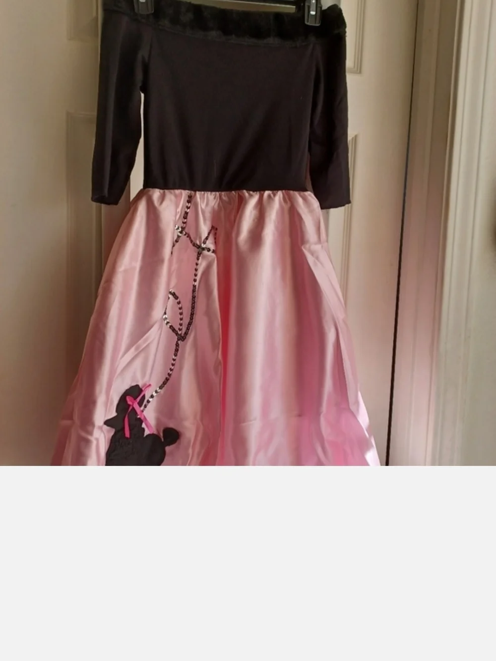 Pink Poodle Kids Costume - Child Medium
